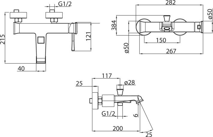  BelBagno Mille MIL VASM CRM    