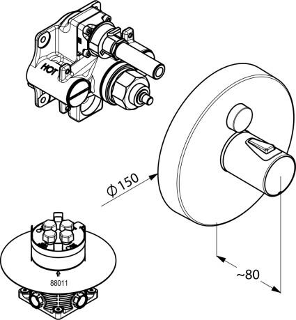  Kludi Push 388020538  