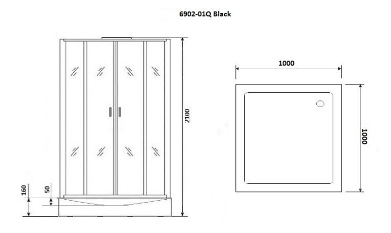   Niagara NG- 6902-01Q BLACK (100010002100)  (16 )  , 4 