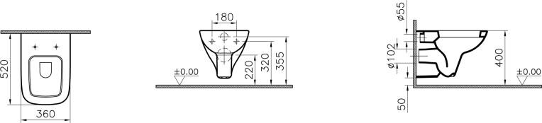  VitrA Form 300 9812B003-7203  