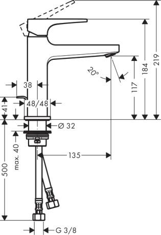  Hansgrohe Metropol 32506000  