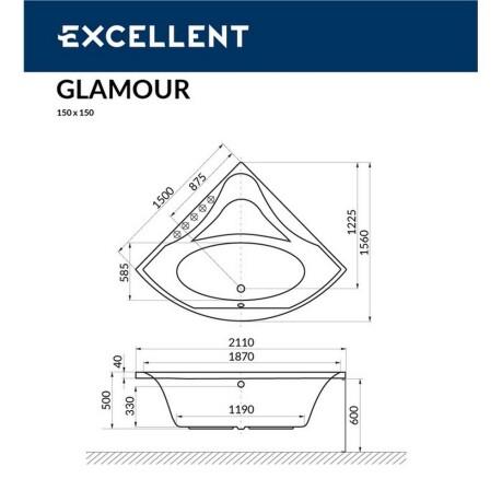  Excellent Glamour 150x150 "LINE" ()