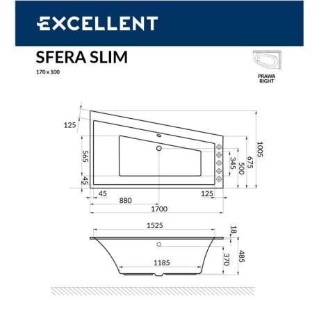  Excellent Sfera 170x100 () "SOFT" ()