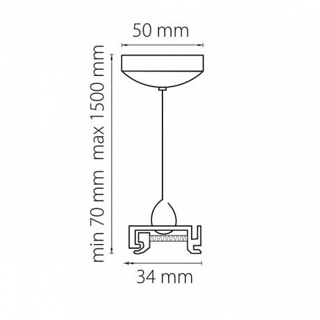    Lightstar Barra 504179