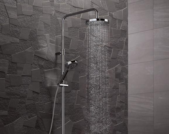   Kludi Zenta dual shower system 6609105-00