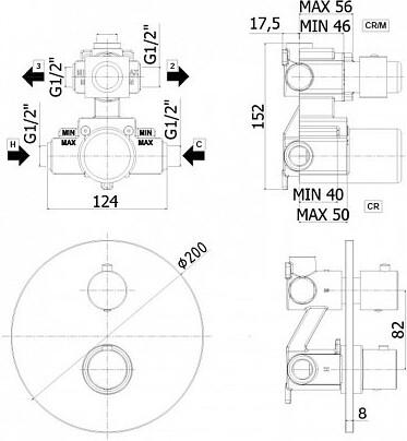  Paffoni Light LIQ018CR   ,  