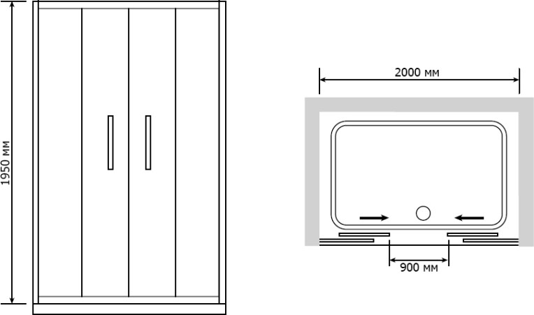     RGW Passage PA-11 (2000-2040)x1950  ,  