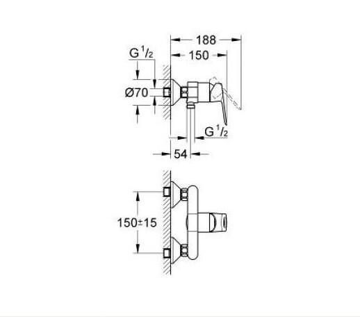    GROHE BauLoop 32816000